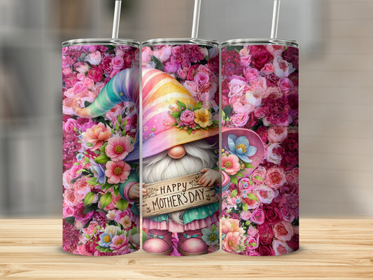 Happy Mother's Day Flower Gnome Tumbler product