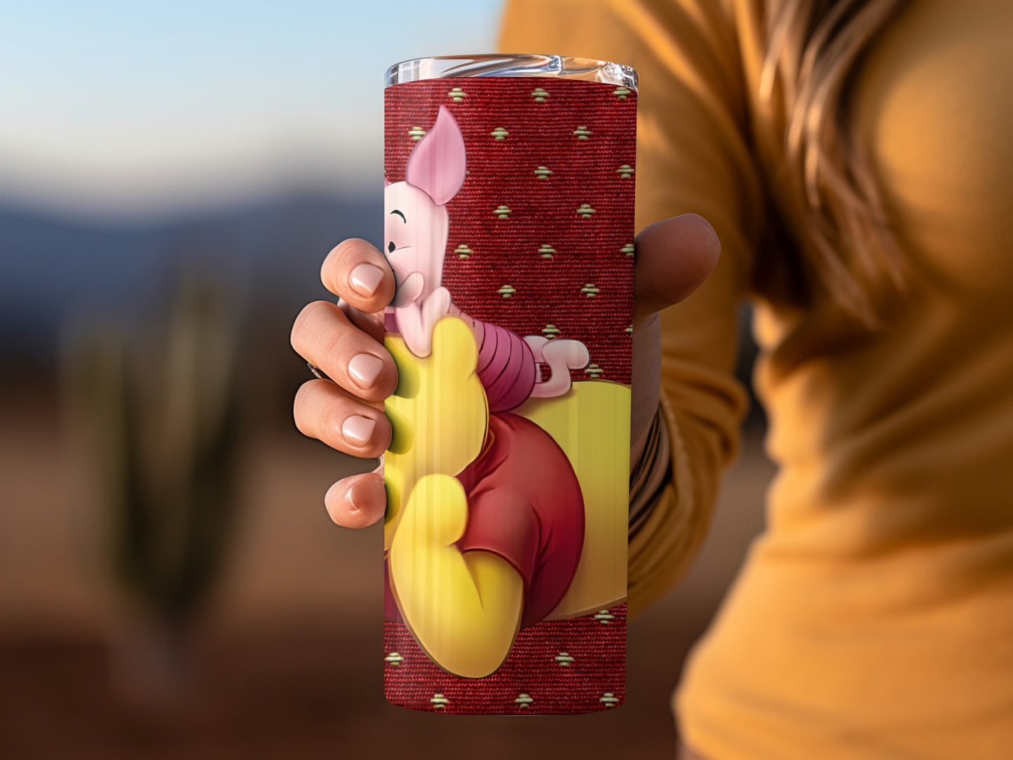 Winnie the Pooh With Piglet Best Friends Forever Tumblers