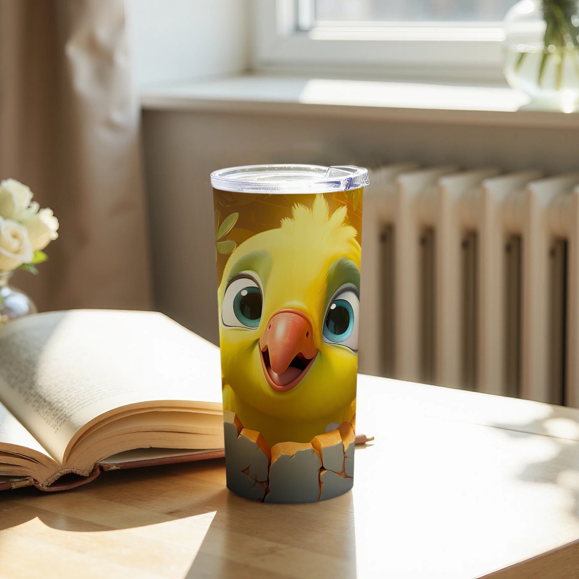 Happy Yellow Chick Breaking Shell Design product type