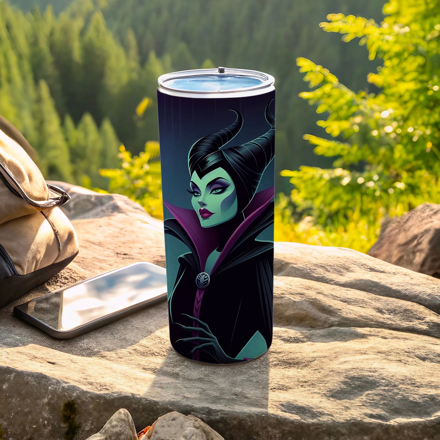Stylish Tumbler with Unique Villain Design
