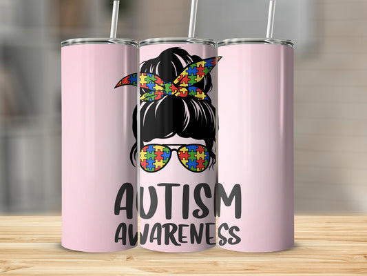 Autism Awareness Tumbler Stylish and Unique Design