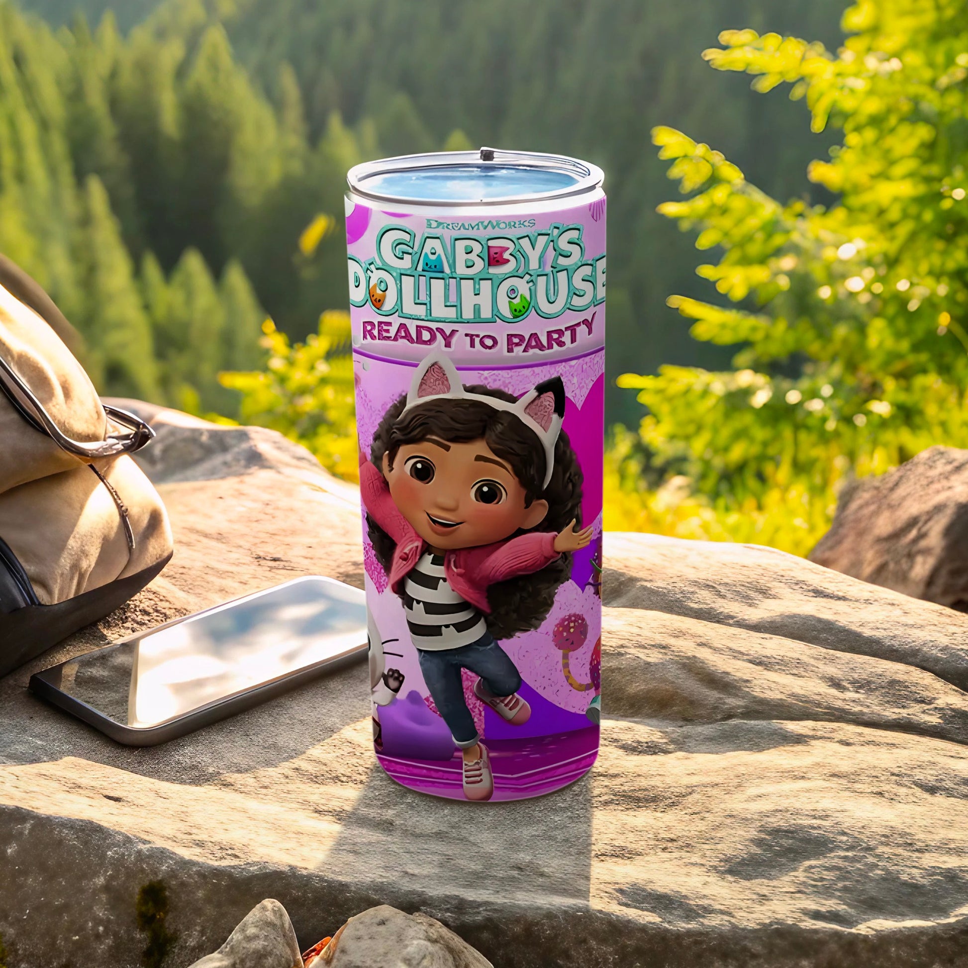 Gabby's Dollhouse Ready To Party Travel Tumbler