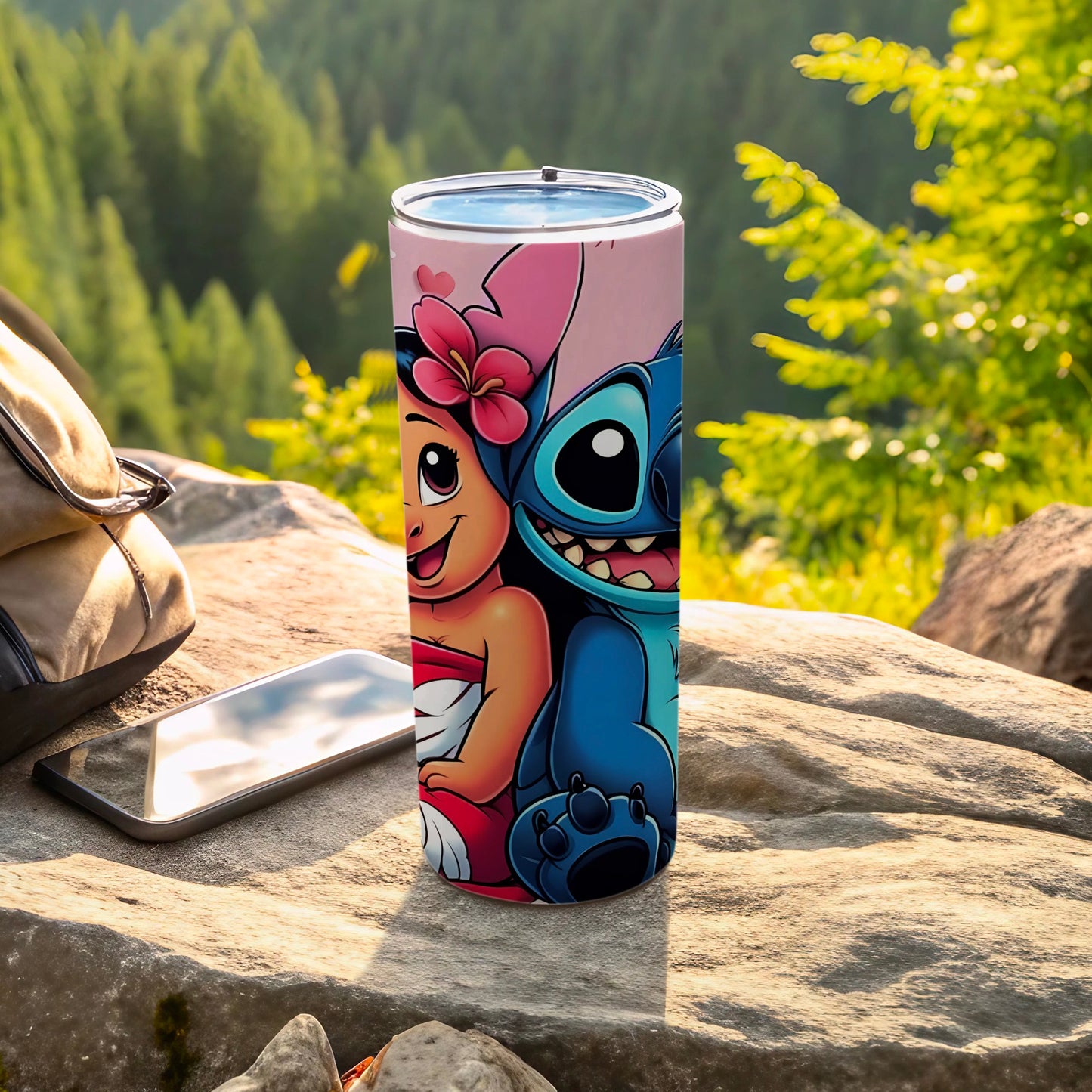 Adorable Cartoon Characters Illustrated Tumbler Cup