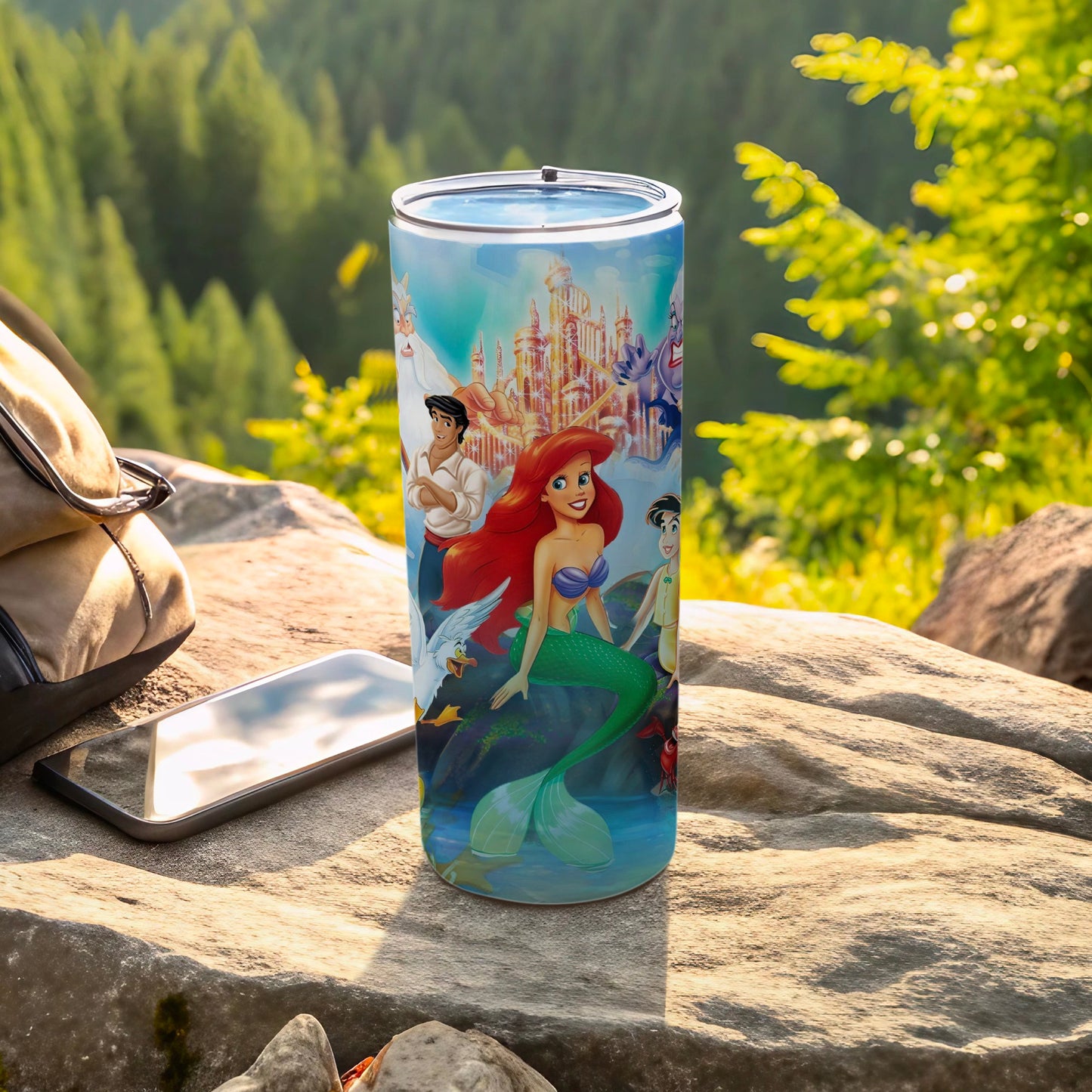 Colorful Underwater Fantasy Travel Cup for Adventure