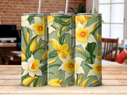 Spring Daffodil Blossom Floral Pattern Design product type