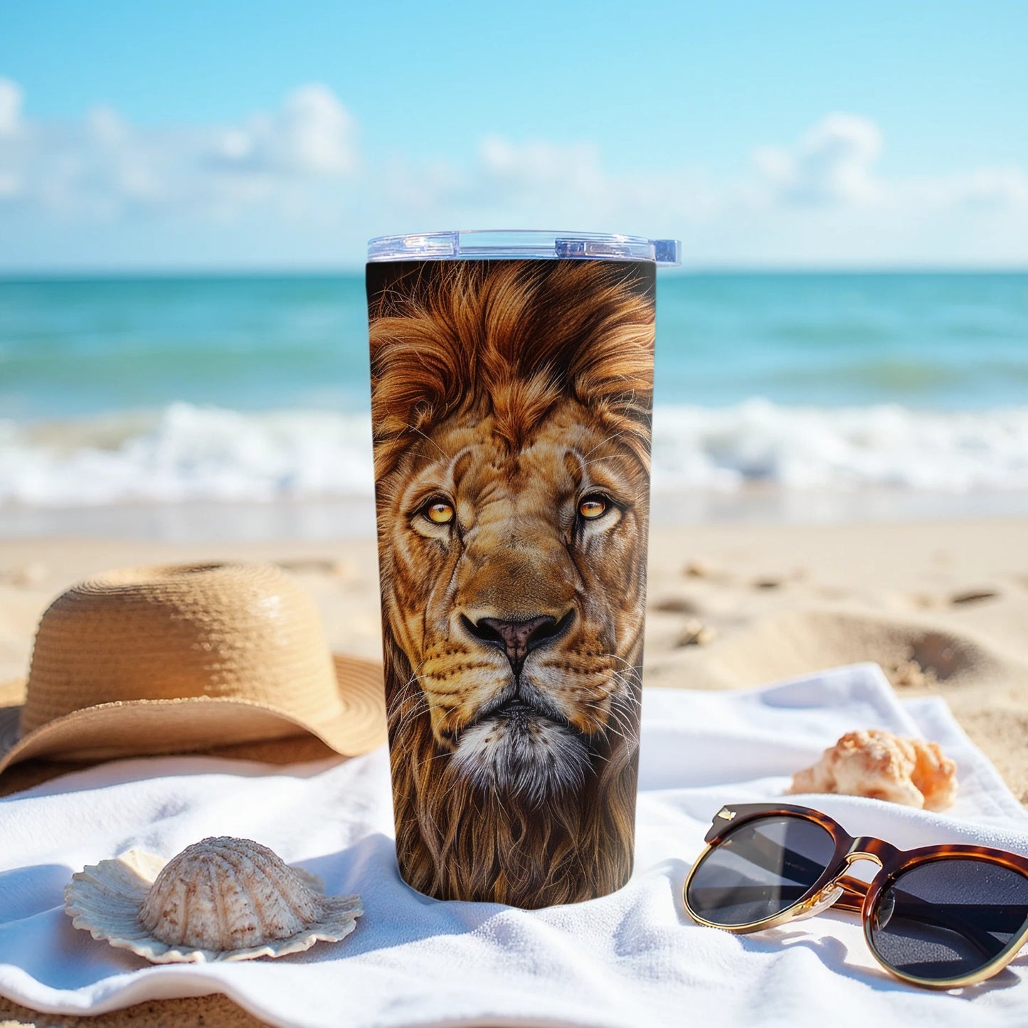 Majestic Lion Face Tumbler Beach Travel Drinkware product type

Lion Tumbler
Majestic Lion
Wild Animal
Big Cat Design
Safari Theme
Beach Drinkware
Travel Tumbler
Ocean Beach Cup
Summer Tumbler
Wildlife Art
Animal Lover Gift
Unique Tumbler
Drinkware Product
Beverage Holder
Tropical Vibes
Adventure Gear
King Lion Head
Statement Cup
Nature Inspired
Gift For Anyone