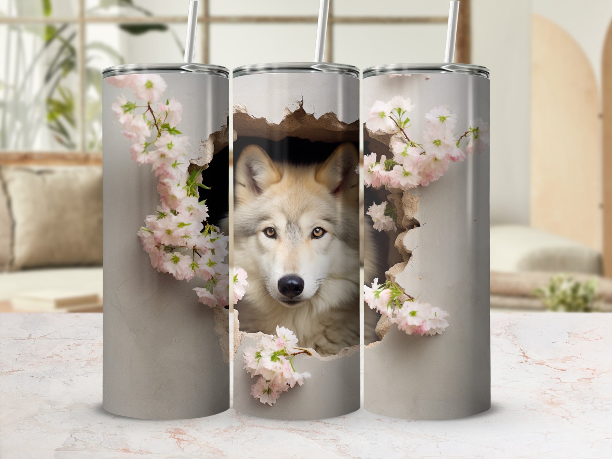 Fierce Wolf Spring Blossom Concrete Wall Art Tumbler product type
Wolf Tumbler
Cherry Blossom
Floral Design
Animal Art
Custom Tumbler
Unique Gift
Drinkware
Insulated Cup
Wolf Lover
Blossom Tumbler
Nature Inspired
Wildlife Art
Tumbler Design
Spring Flowers
Concrete Effect
Textured Design
Mythical Wolf
Petal Decor
Broken Wall
Artistic Tumbler