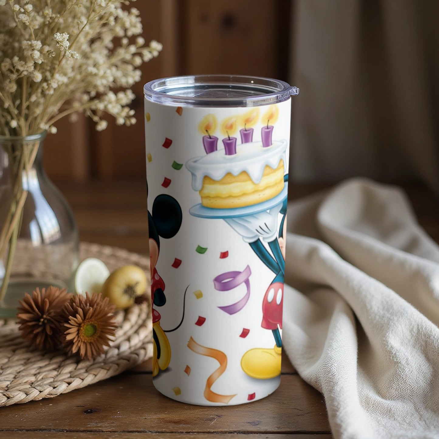 Colorful Birthday Celebration Tumbler for Every Occasion