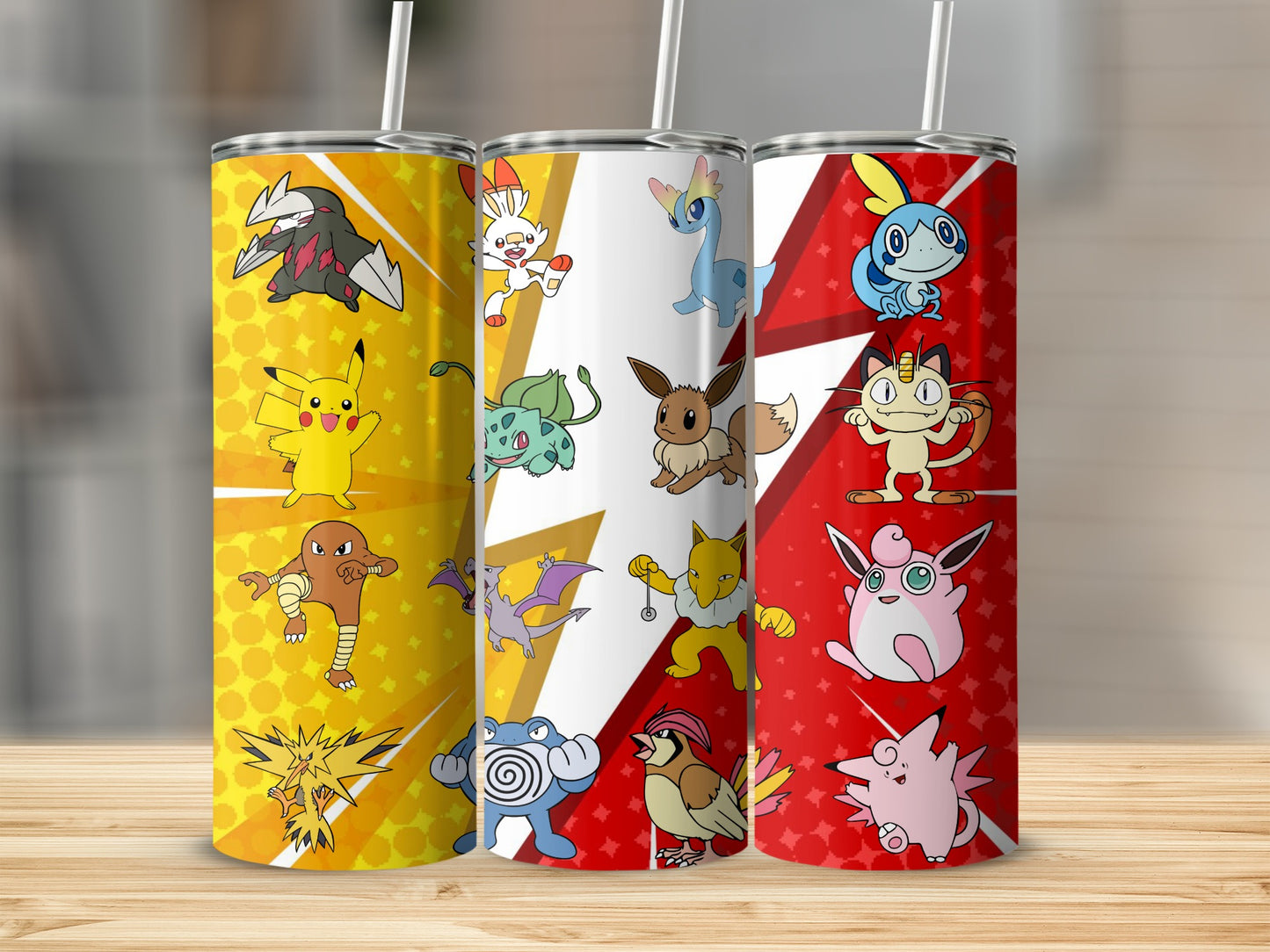 Cute and Colorful Cartoon Character Tumbler