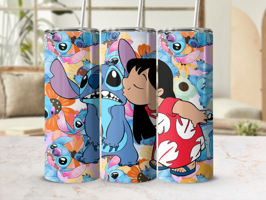 Colorful Cartoon Character Insulated Tumbler