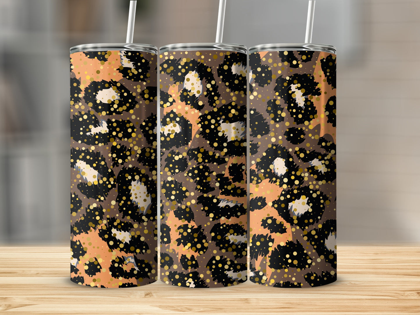 Leopard Print Tumbler for Stylish and Trendy Drinkware