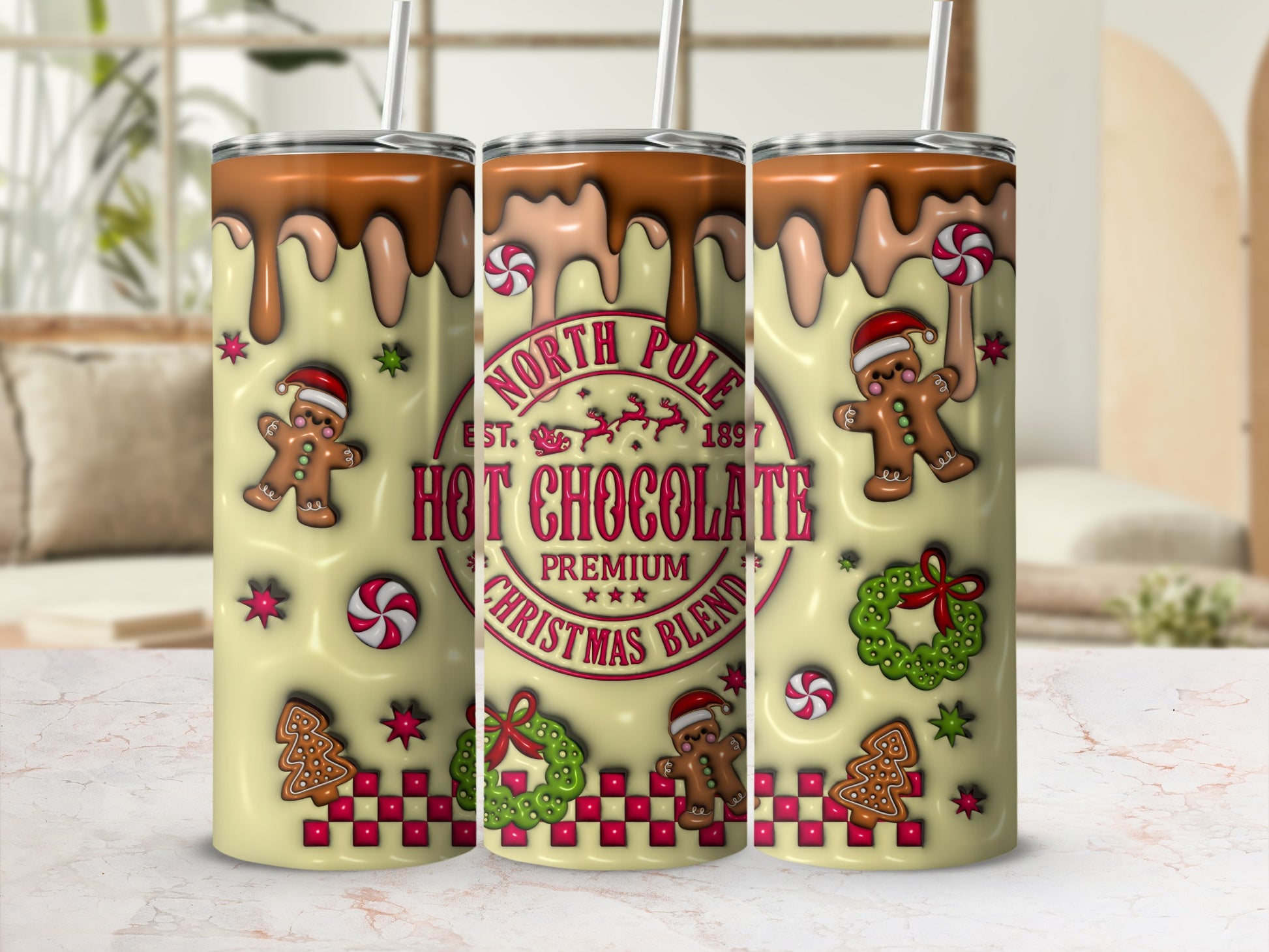 North Pole Hot Chocolate Christmas Blend Drinkware Cup