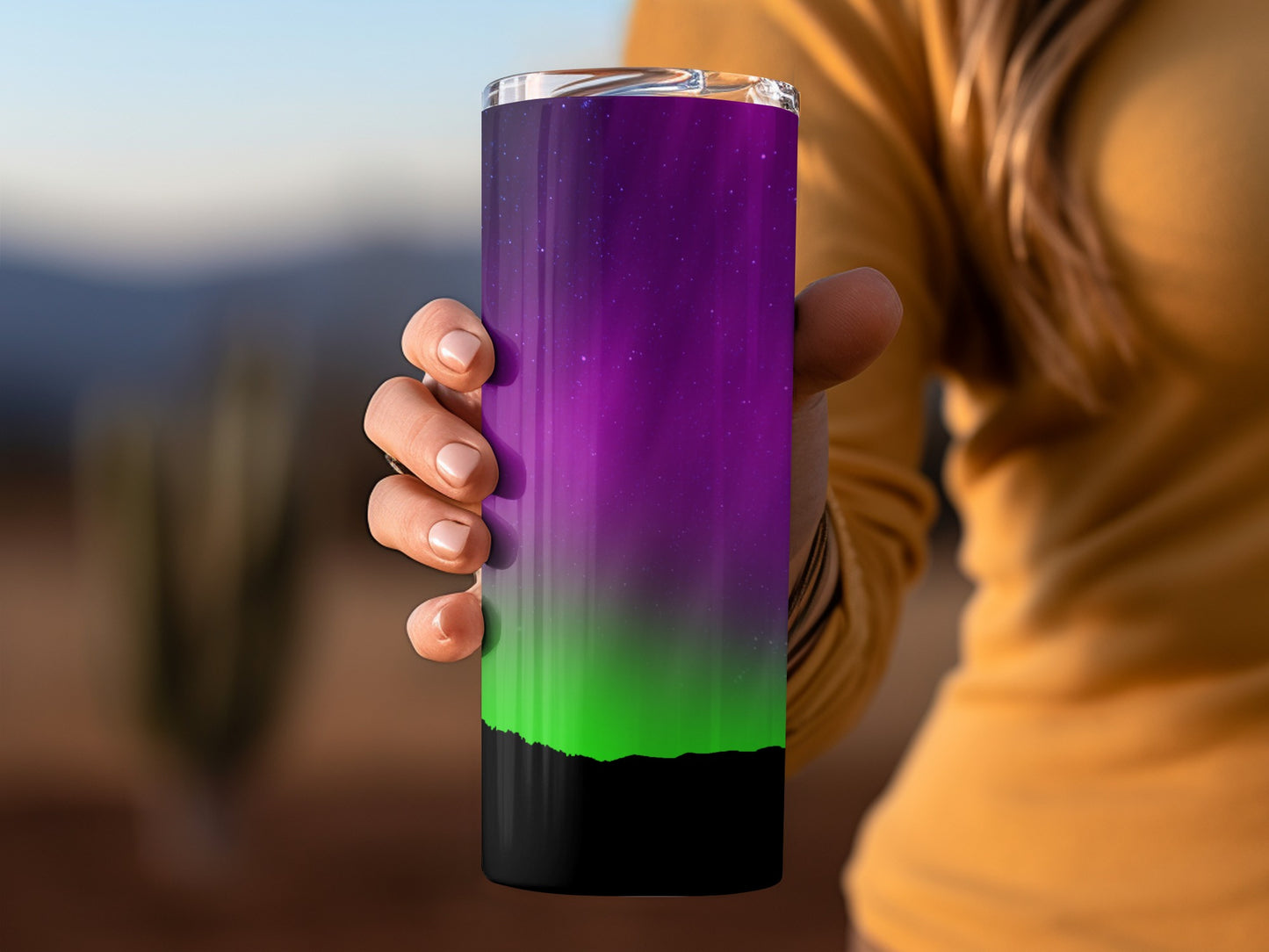 Aurora Borealis Inspired Tumblers For On-the-Go