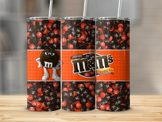 Cleveland Browns M&Ms Winning Size 2 Servings Tumblers