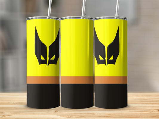 Marvel Comics Wolverine Mask and Costume Design Tumblers