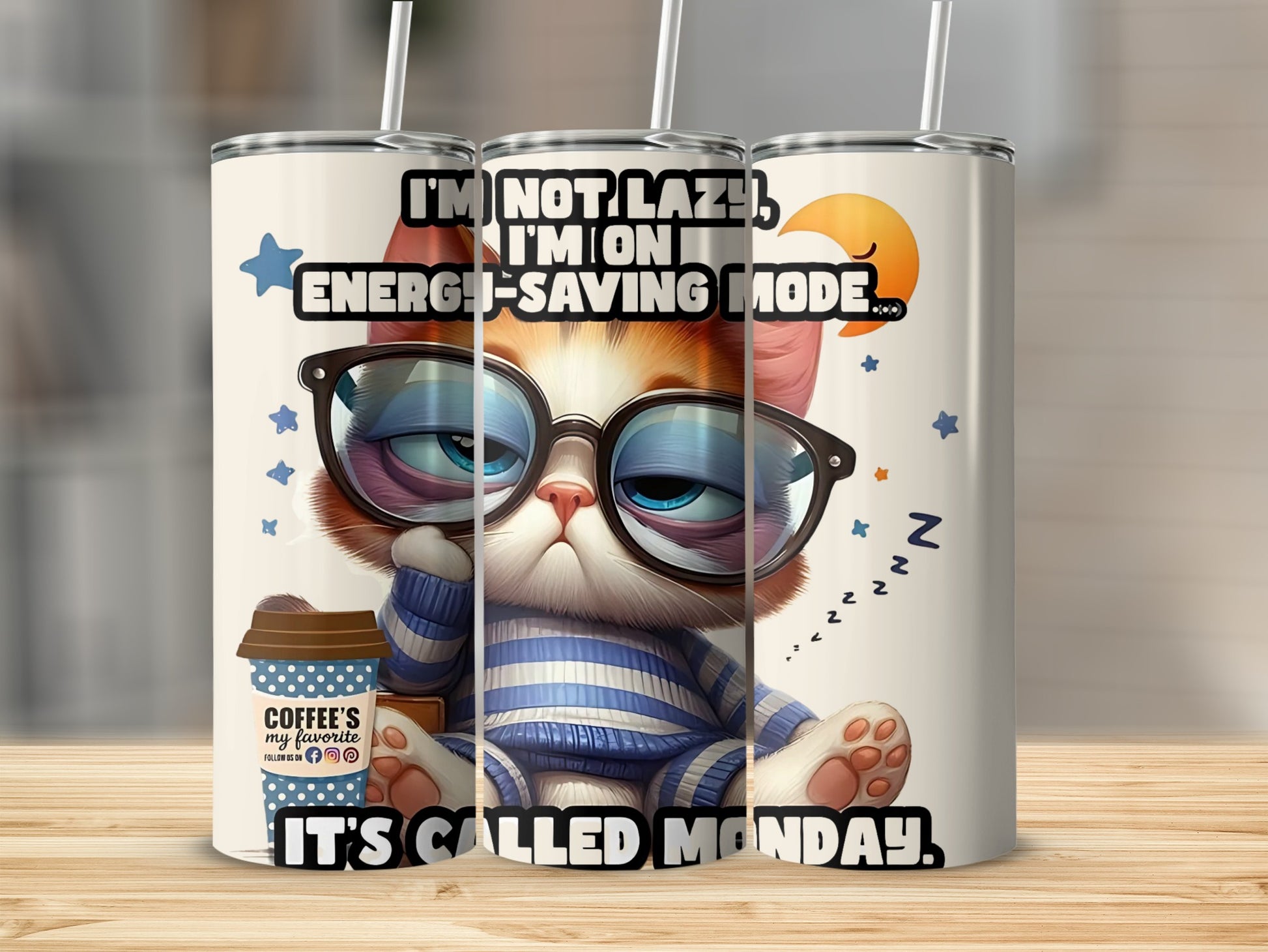 I'm Not Lazy I'm On Energy-Saving Mode Drinkware