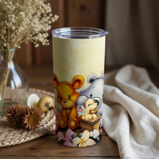 Adorable Animal Friends Tumbler for Your Drinks