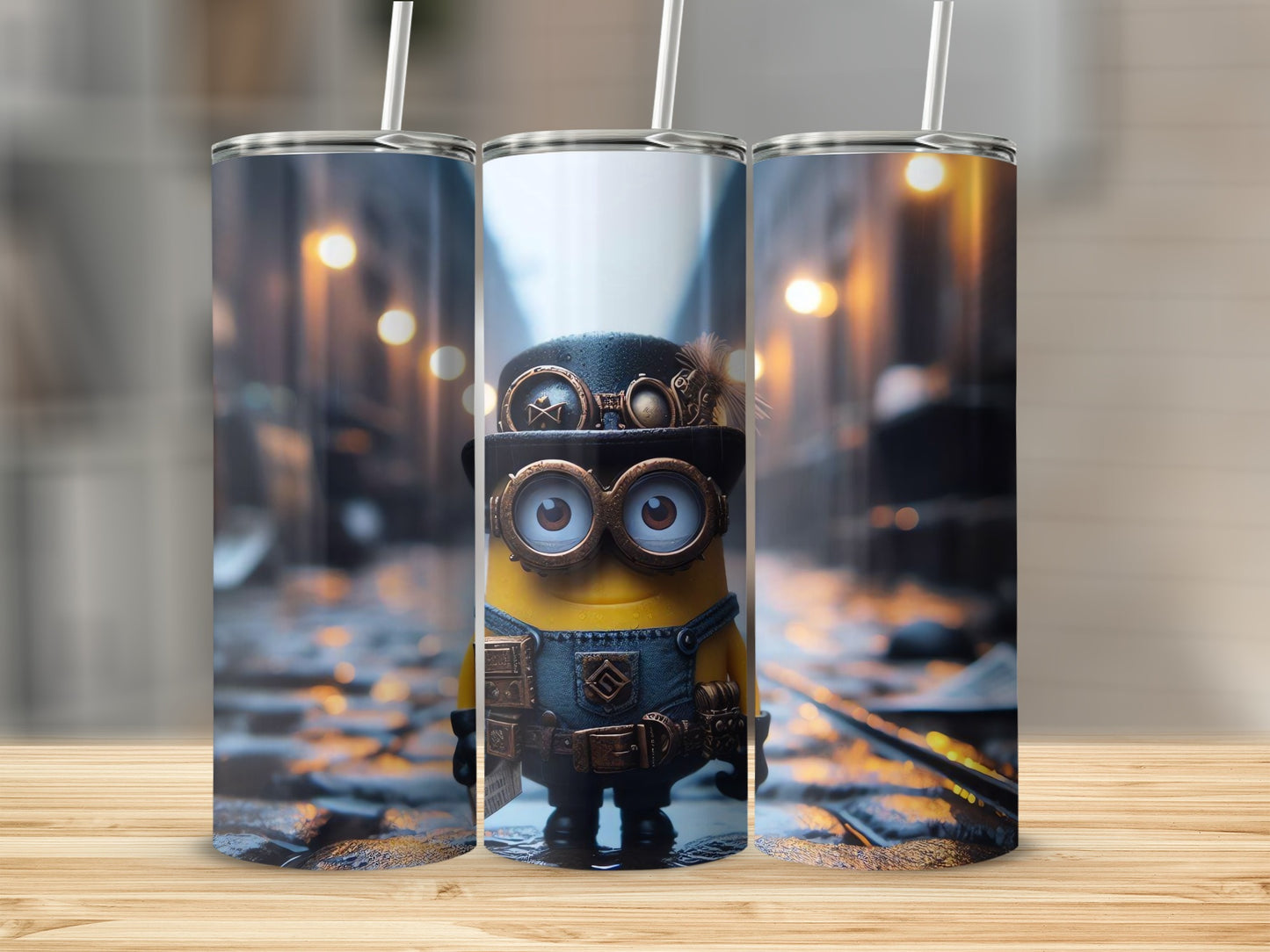 Cute Steampunk Character Insulated Tumbler Product