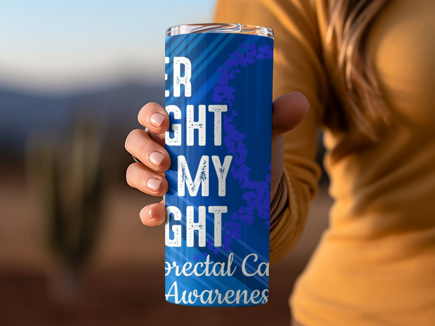 Colorectal Cancer Awareness Fight My Fight Tumbler