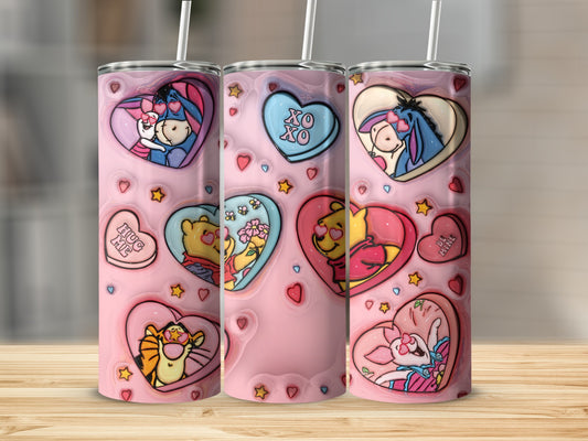 Cute Cartoon Characters Design Tumbler Product