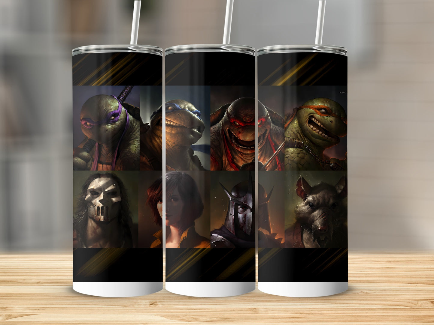 Teenage Mutant Ninja Turtles Character Tumbler