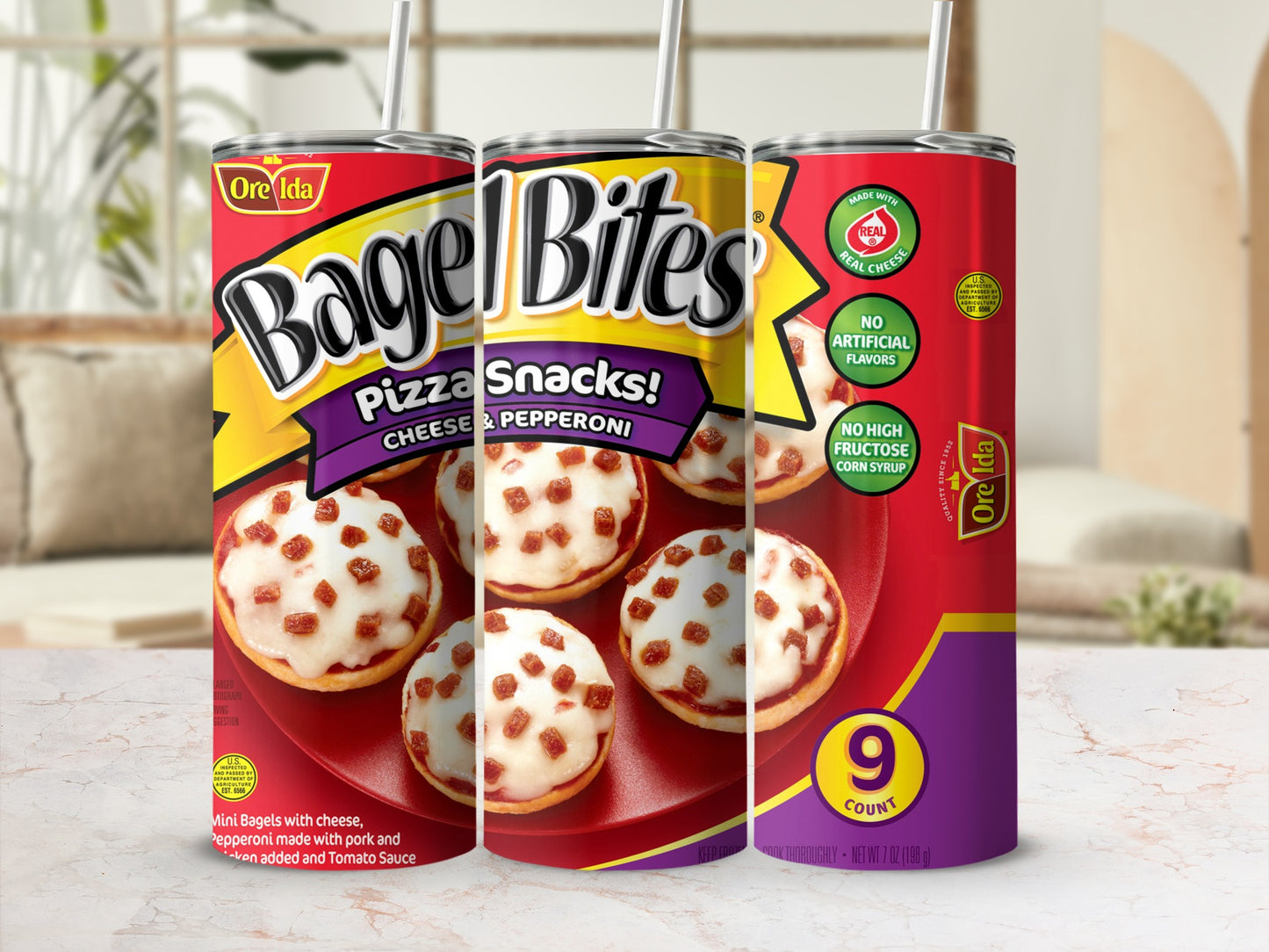 Ore Ida Bagel Bites Pizza Snacks Cheese & Pepperoni 9 Count product type