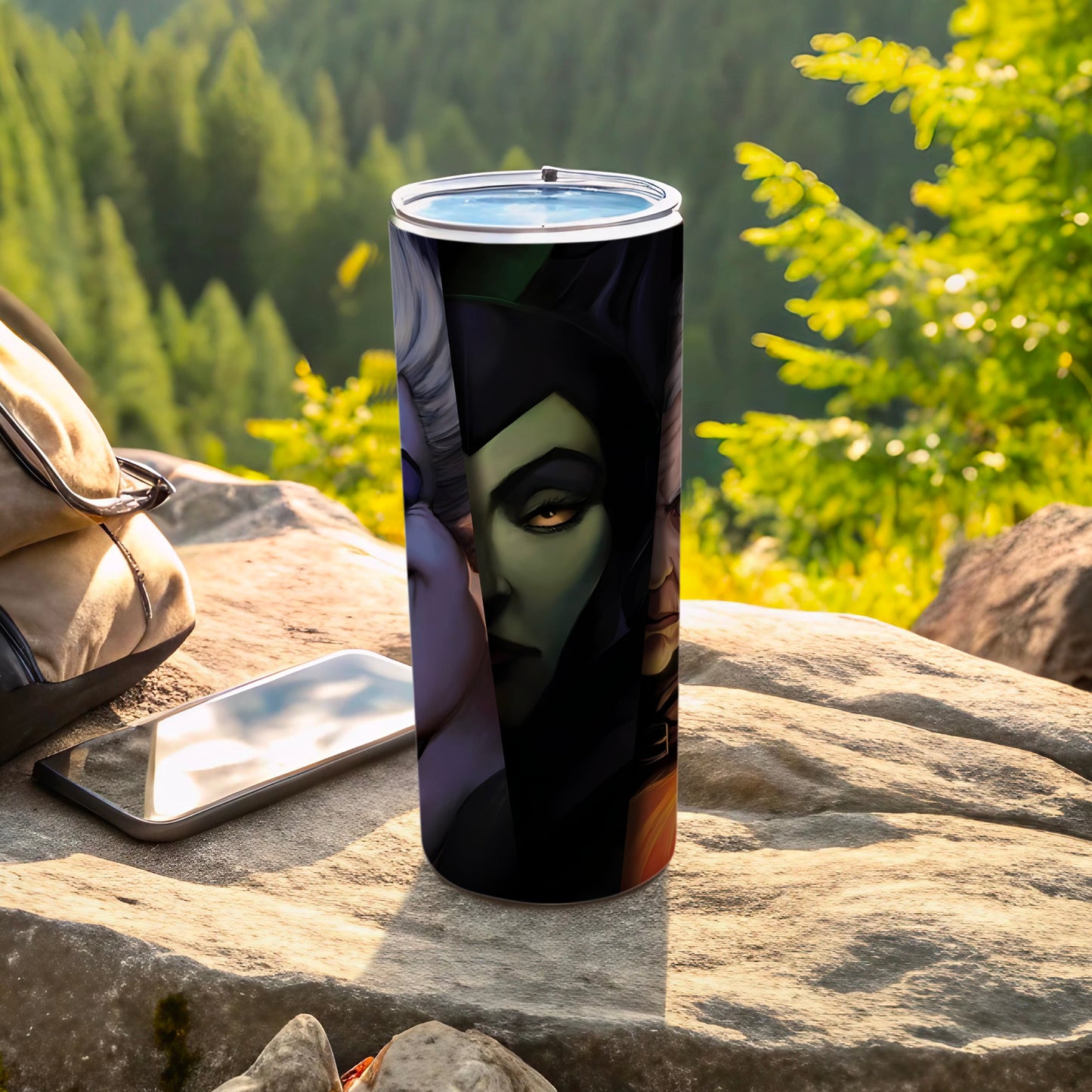 Dark Fantasy Villain Tumblers for Outdoor Adventures