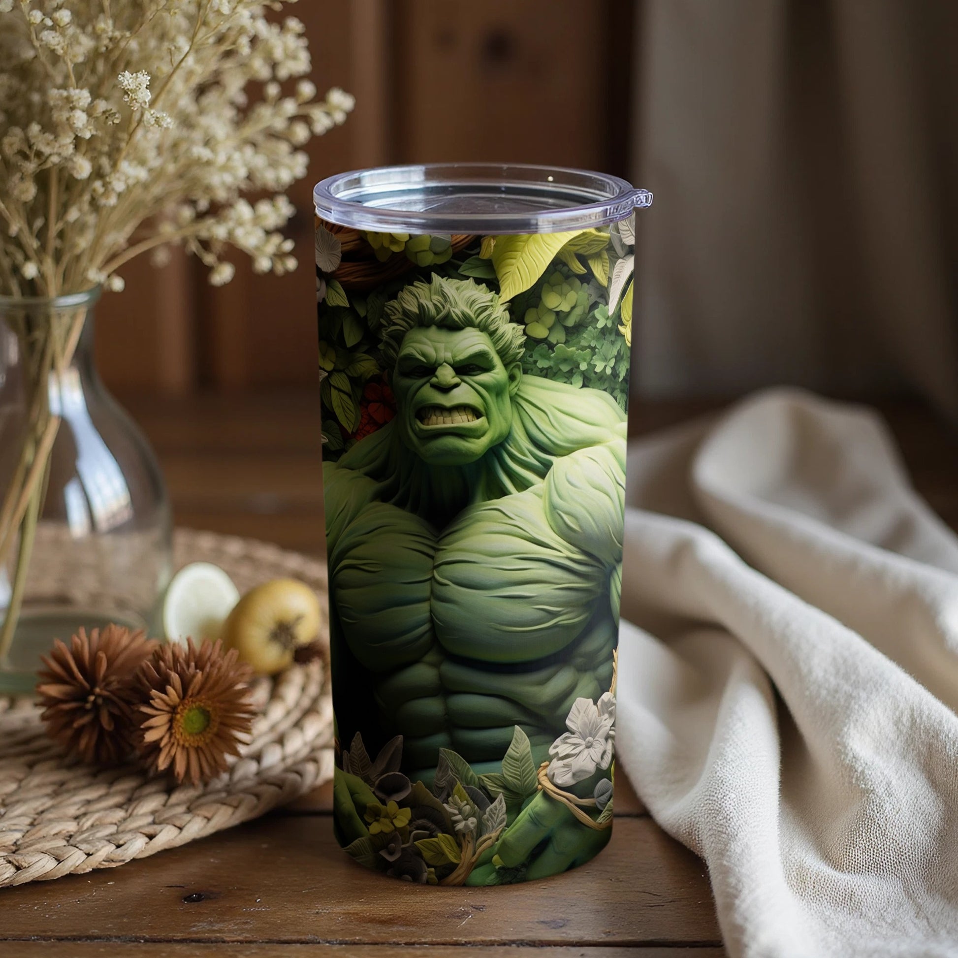 Powerful Green Hero Tumbler for Superfans Collection