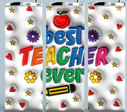 Best Teacher Tumbler
