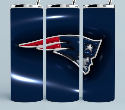 New England Patriots tumbler