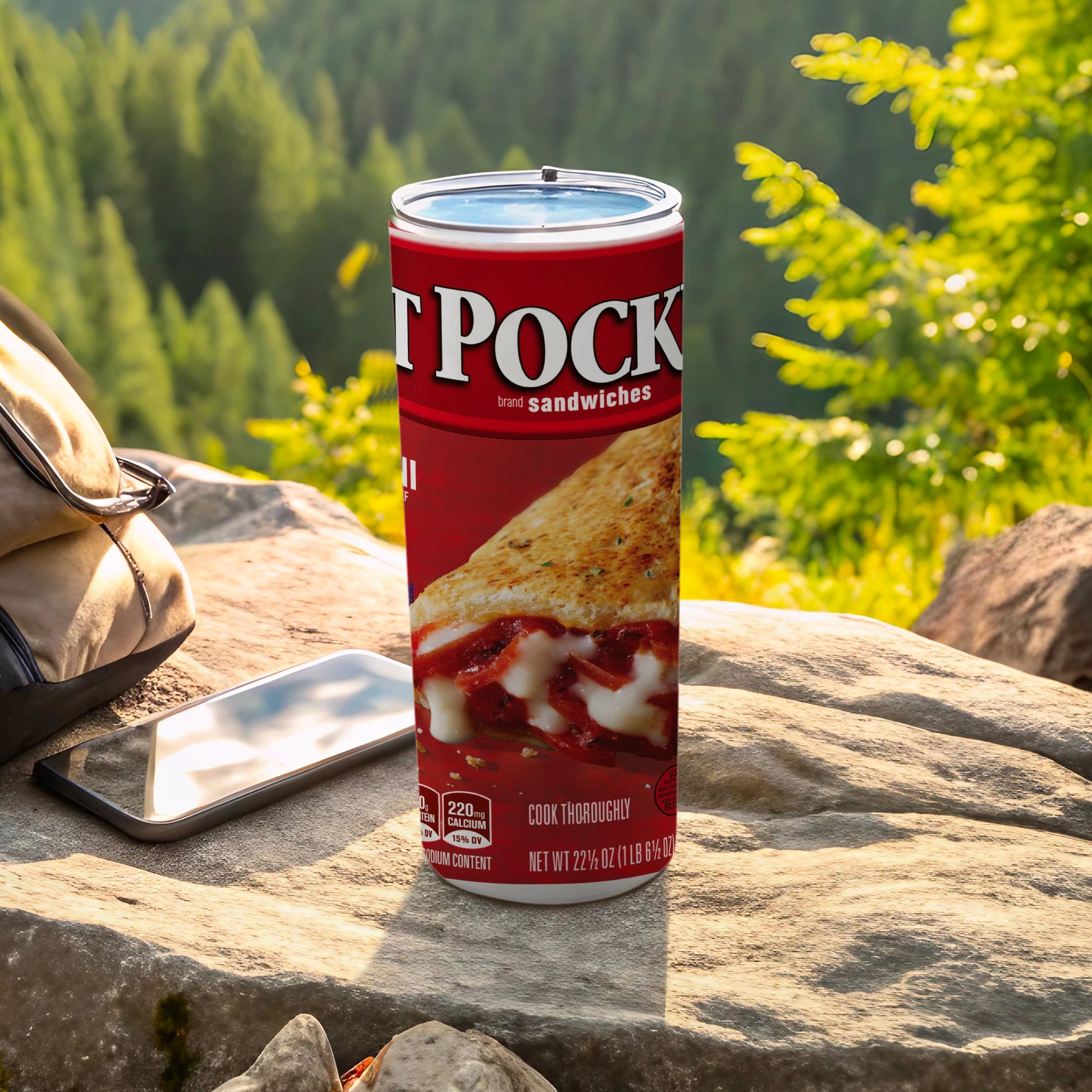 POCK brand sandwiches Cook Thoroughly Tumbler product type