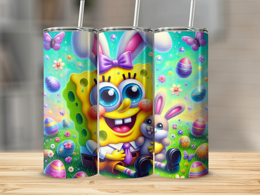 Spongebob Easter Bunny Eggs Springtime Tumbler product type