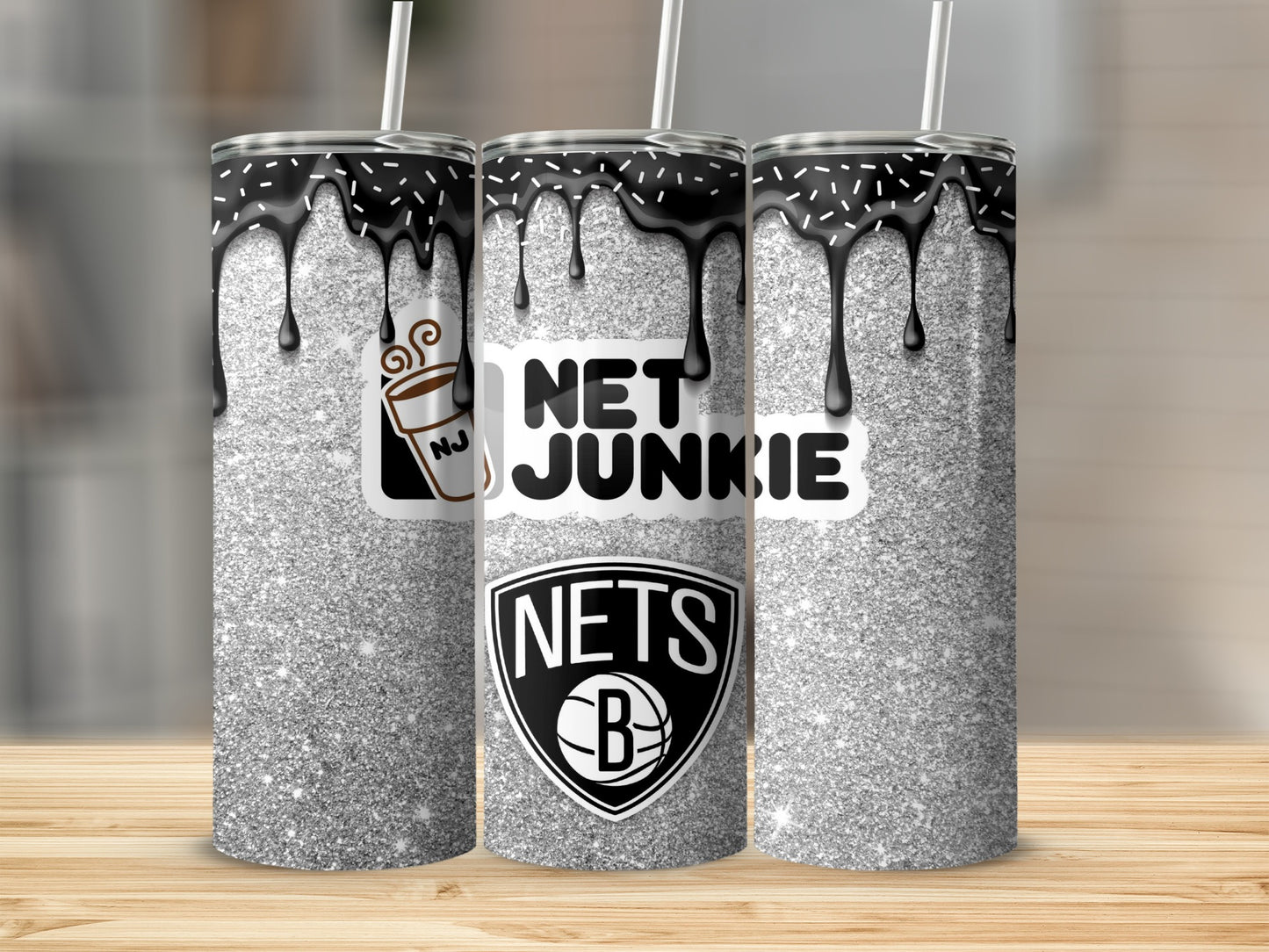 Net Junkie Nets Tumbler with Drip Design