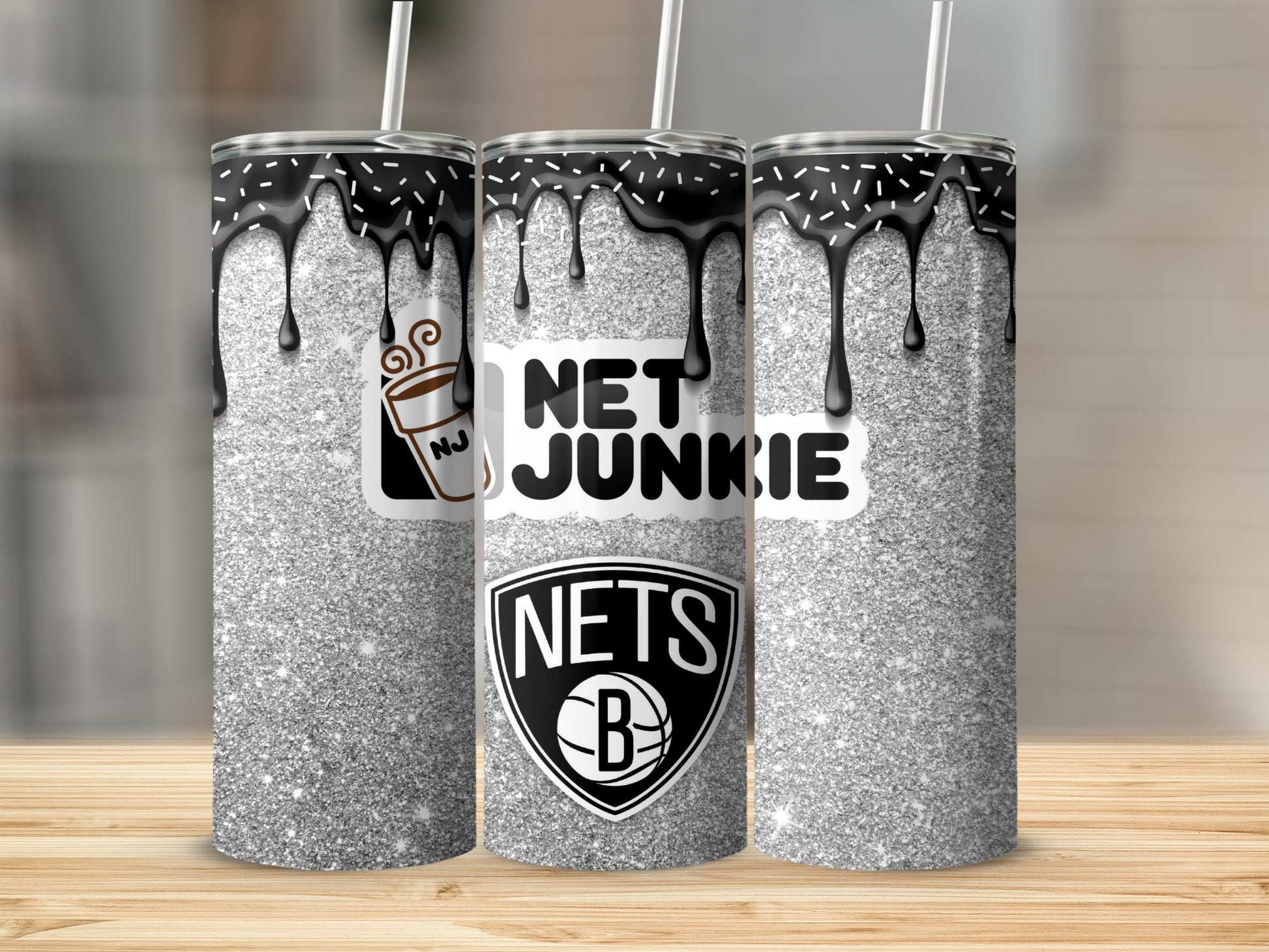 Net Junkie Nets Tumbler with Drip Design