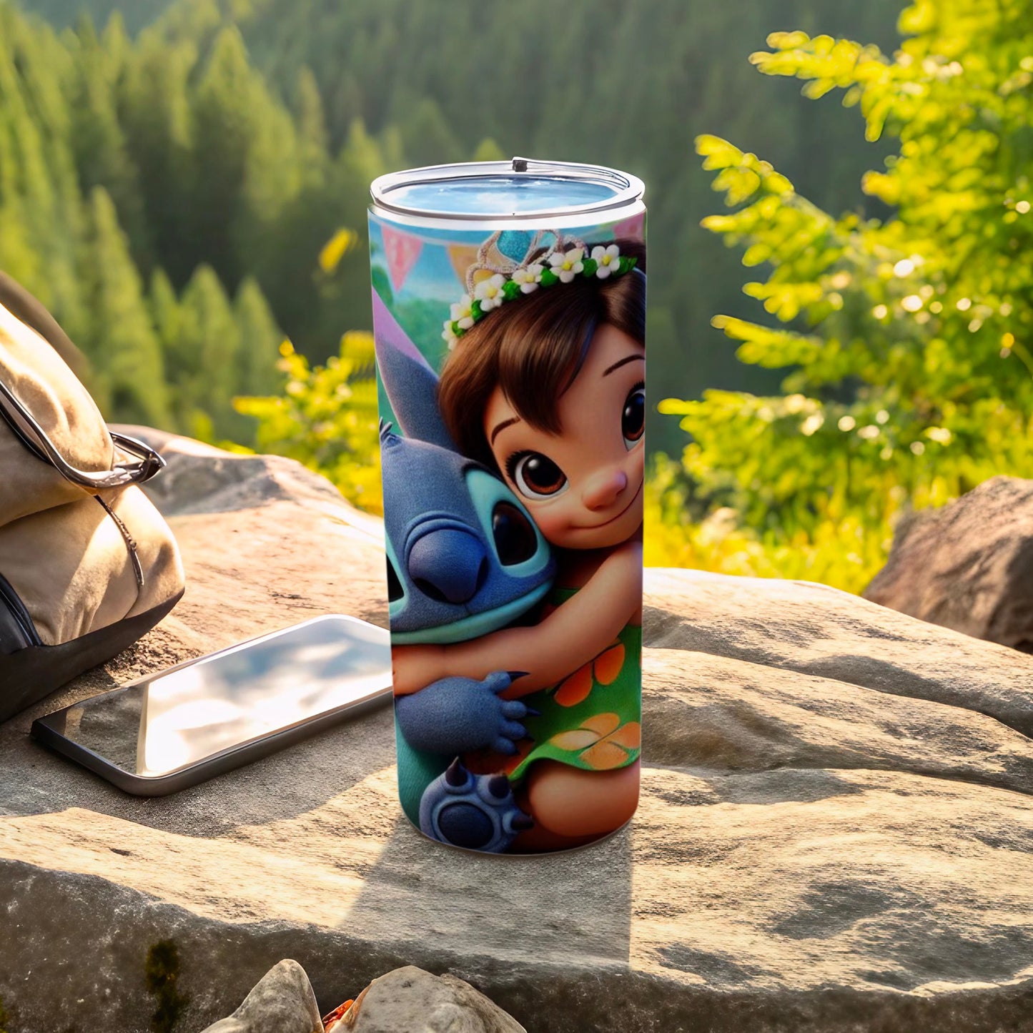 Adorable Character Friendship Tumbler Cup Flask Bottleneck
