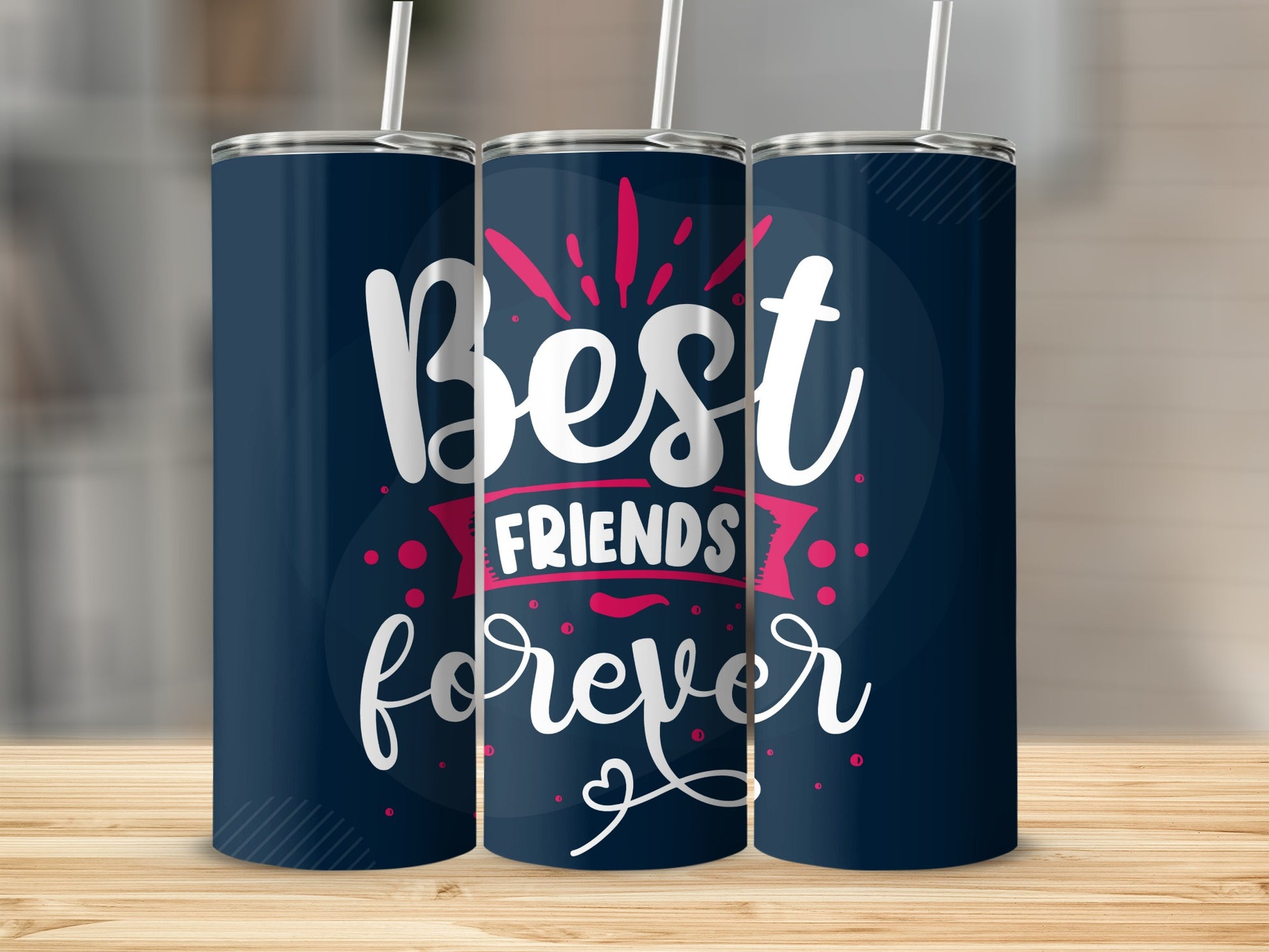 Best Friends Forever Insulated Tumbler Cup