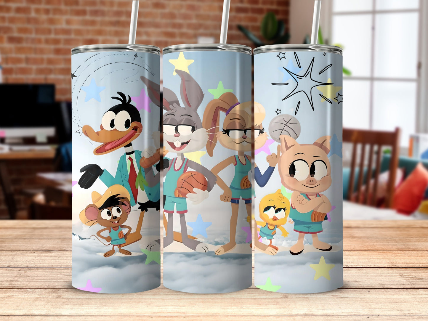 Cartoon Characters Themed Insulated Tumbler Cups