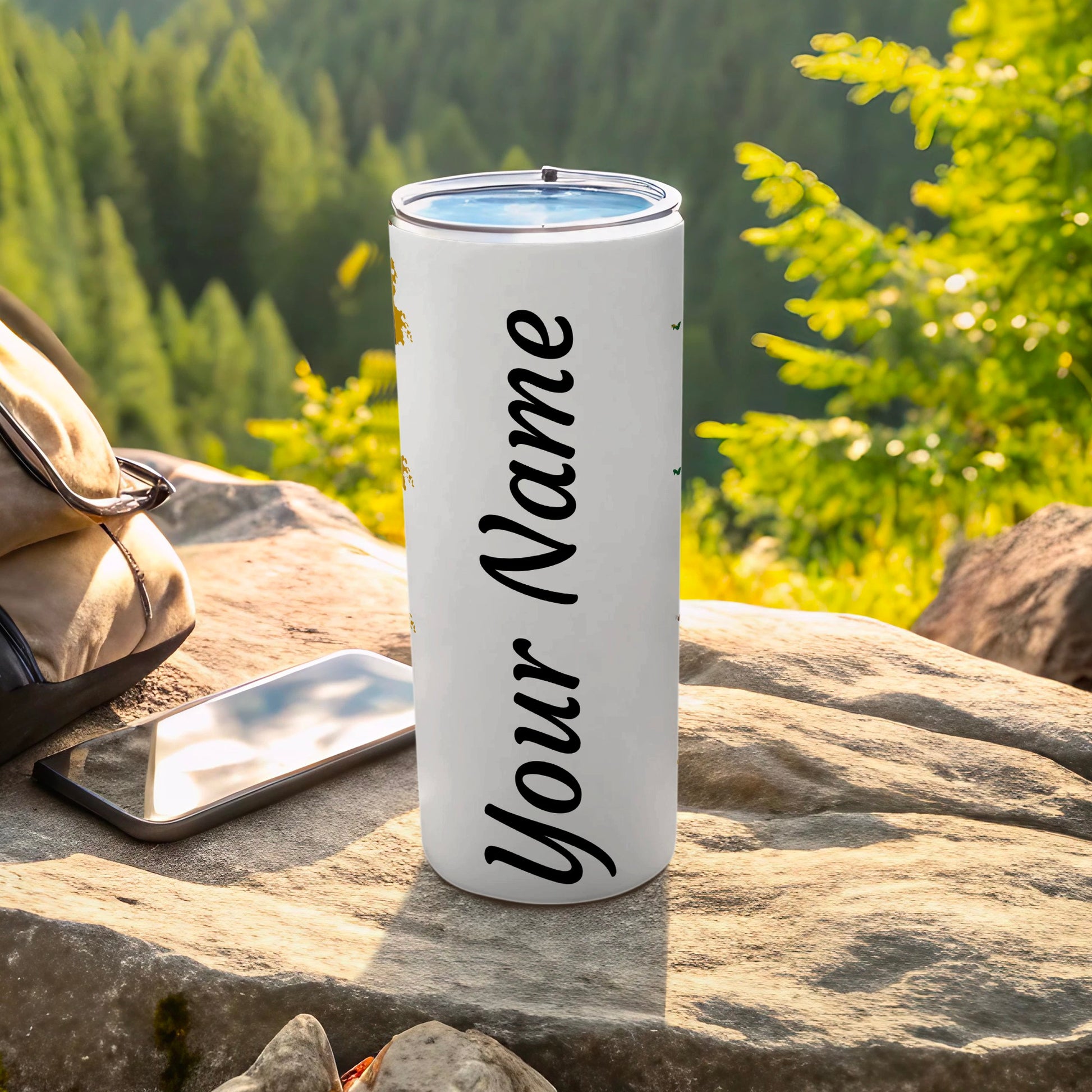 Personalized Tumbler with Custom Name Design