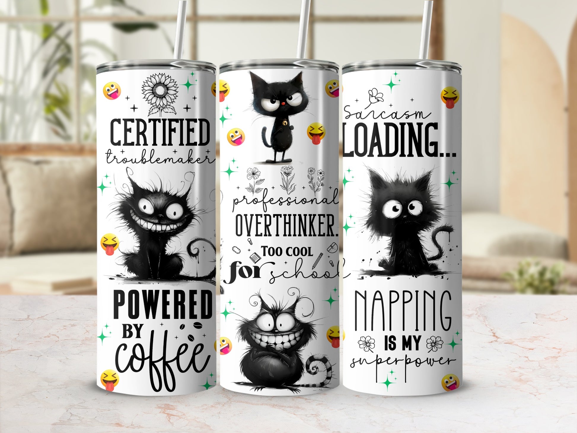 Certified Troublemaker Professional Overthinker Sarcasm Loading product type
