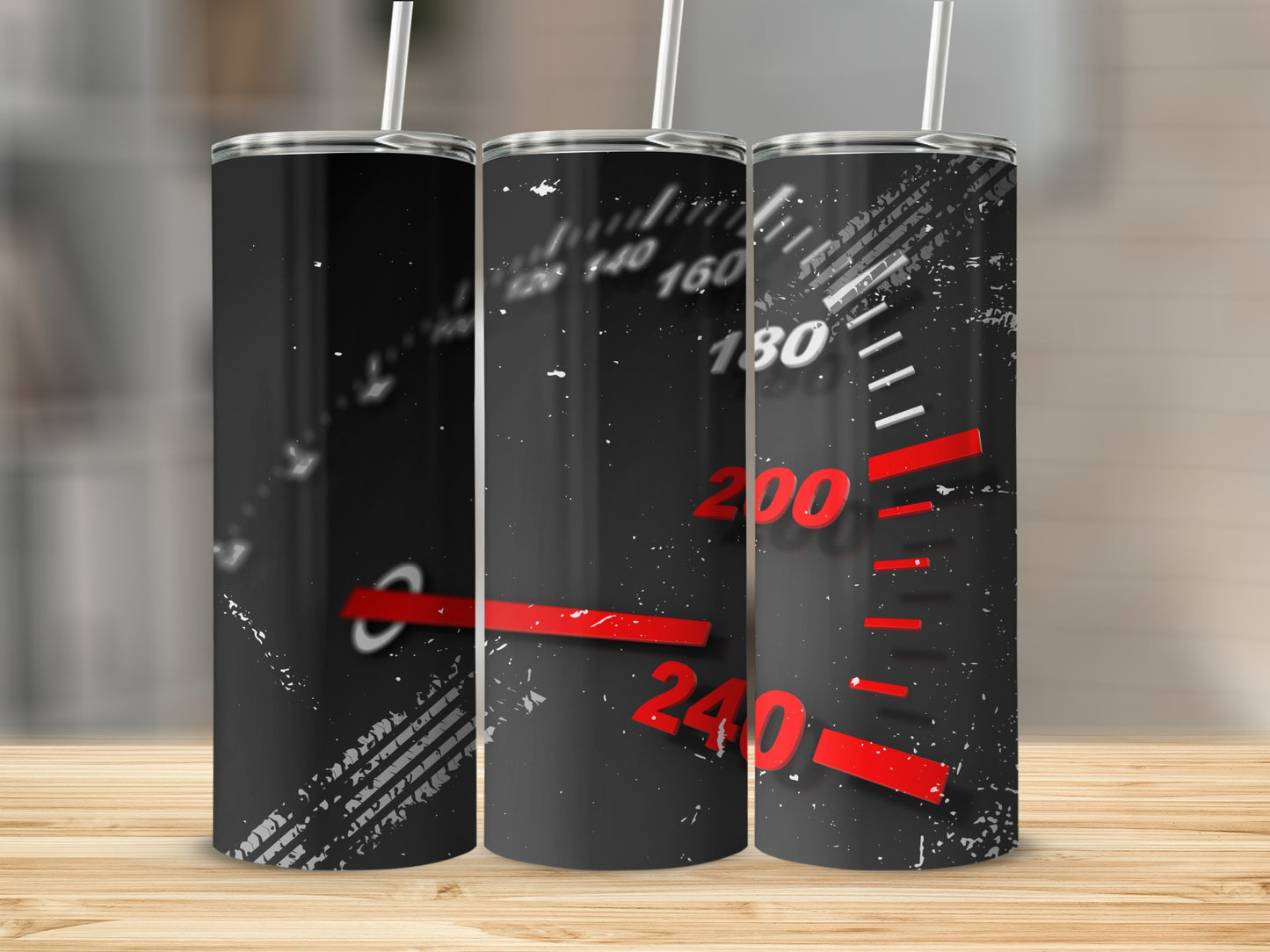 Speedometer Design High-Performance Tumbler