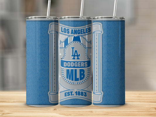 Los Angeles Dodgers Est 1883 MLB Design Tumbler