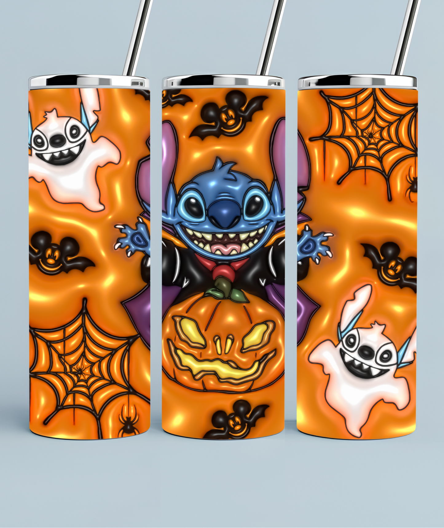 Stitch Dressed as Dracula