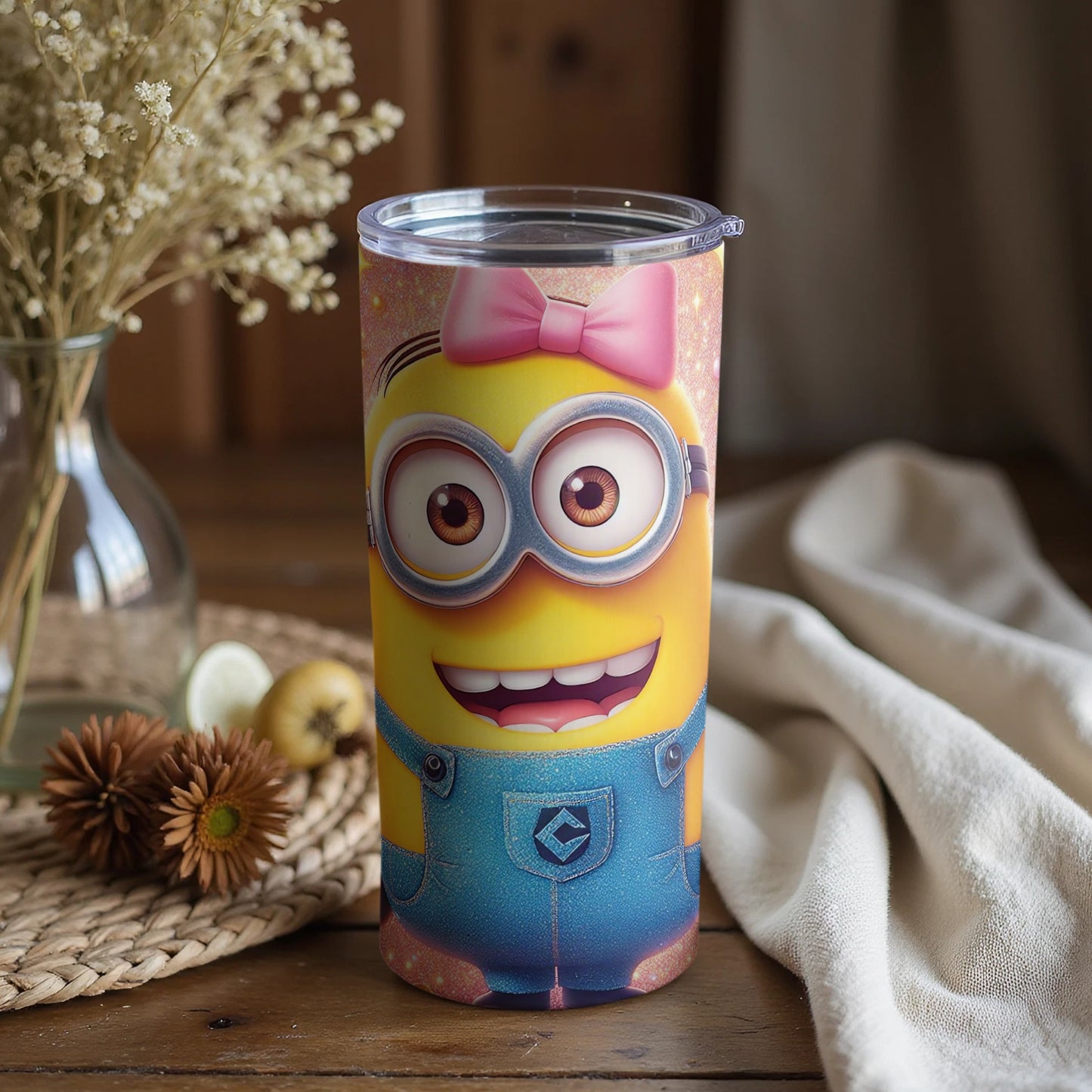 Minions Cartoon Character Insulated Tumbler Cup