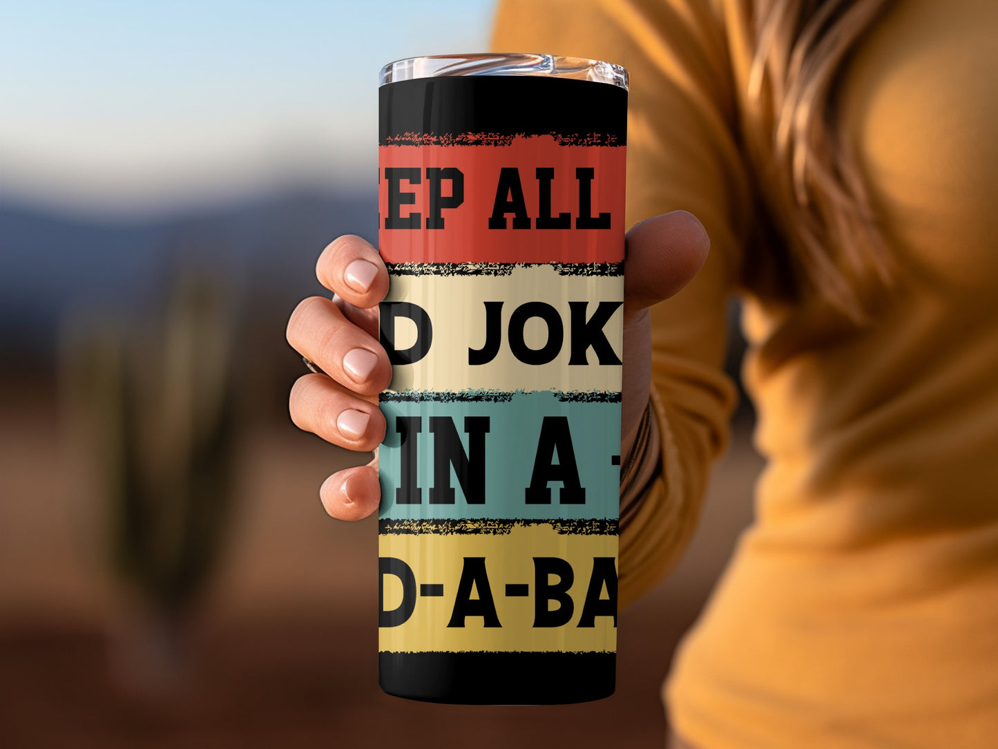 Keep All Dad Jokes In A Dad-A-Base Travel Mug