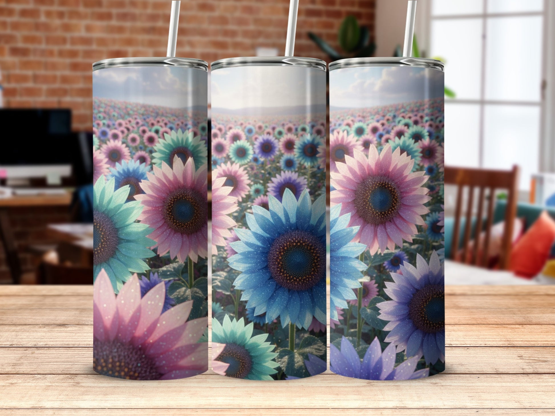 Beautiful Floral Insulated Tumbler for Everyday Use