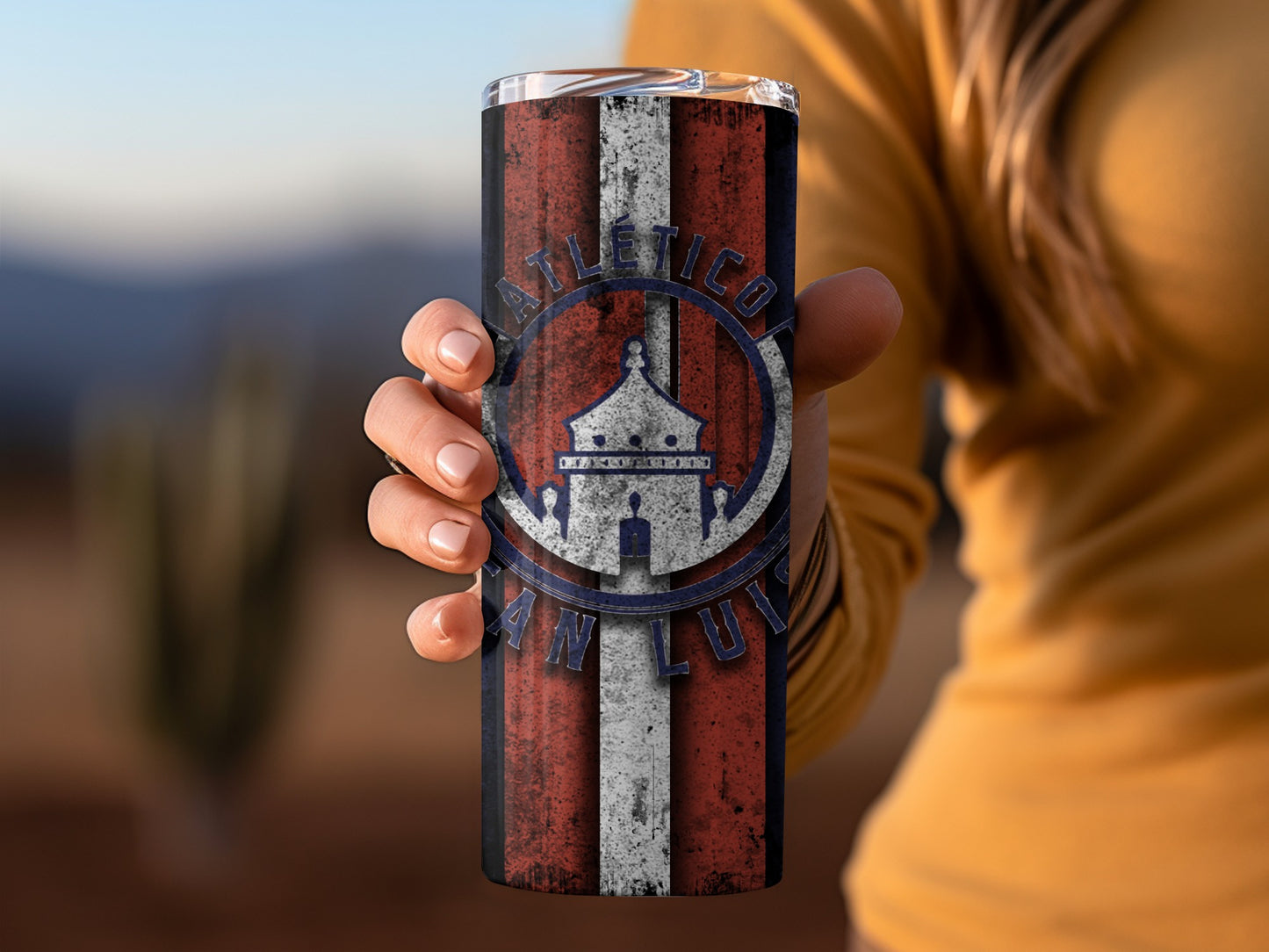 Atletico Logo Insulated Travel Tumbler for Cold Drinks