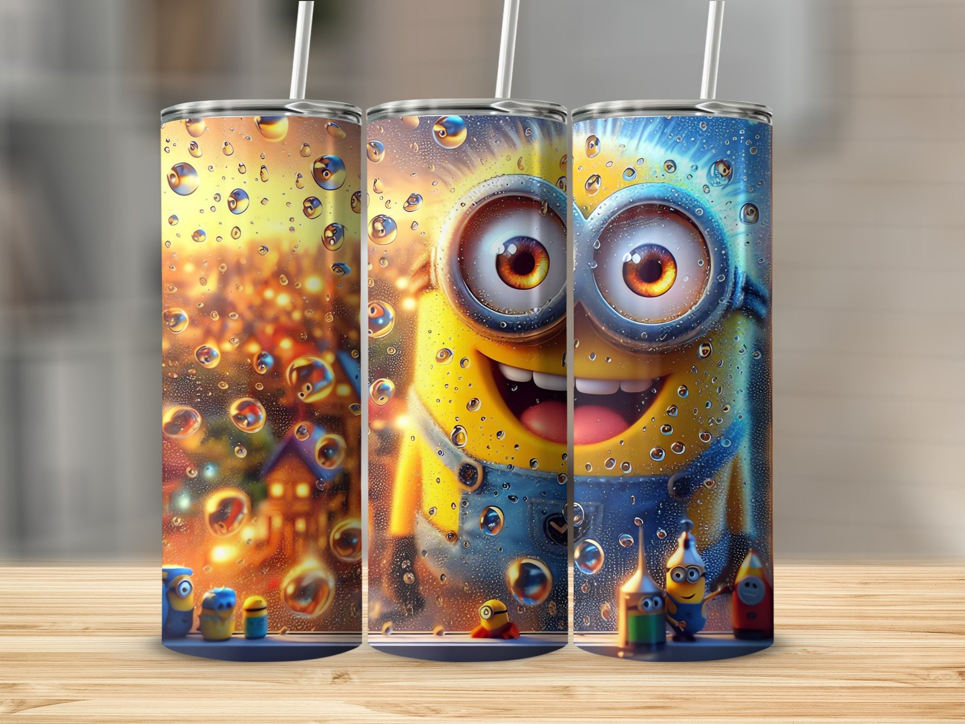 Adorable Cartoon Character Vacuum Insulated Tumblers