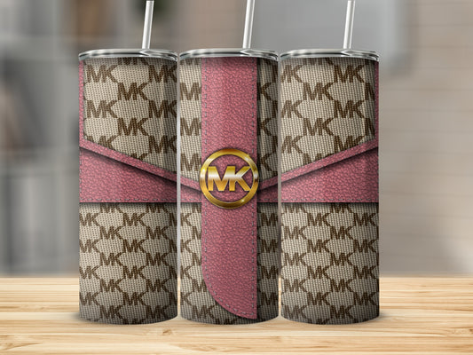 Stylish Designer Inspired Tumbler with Iconic Logo Design
