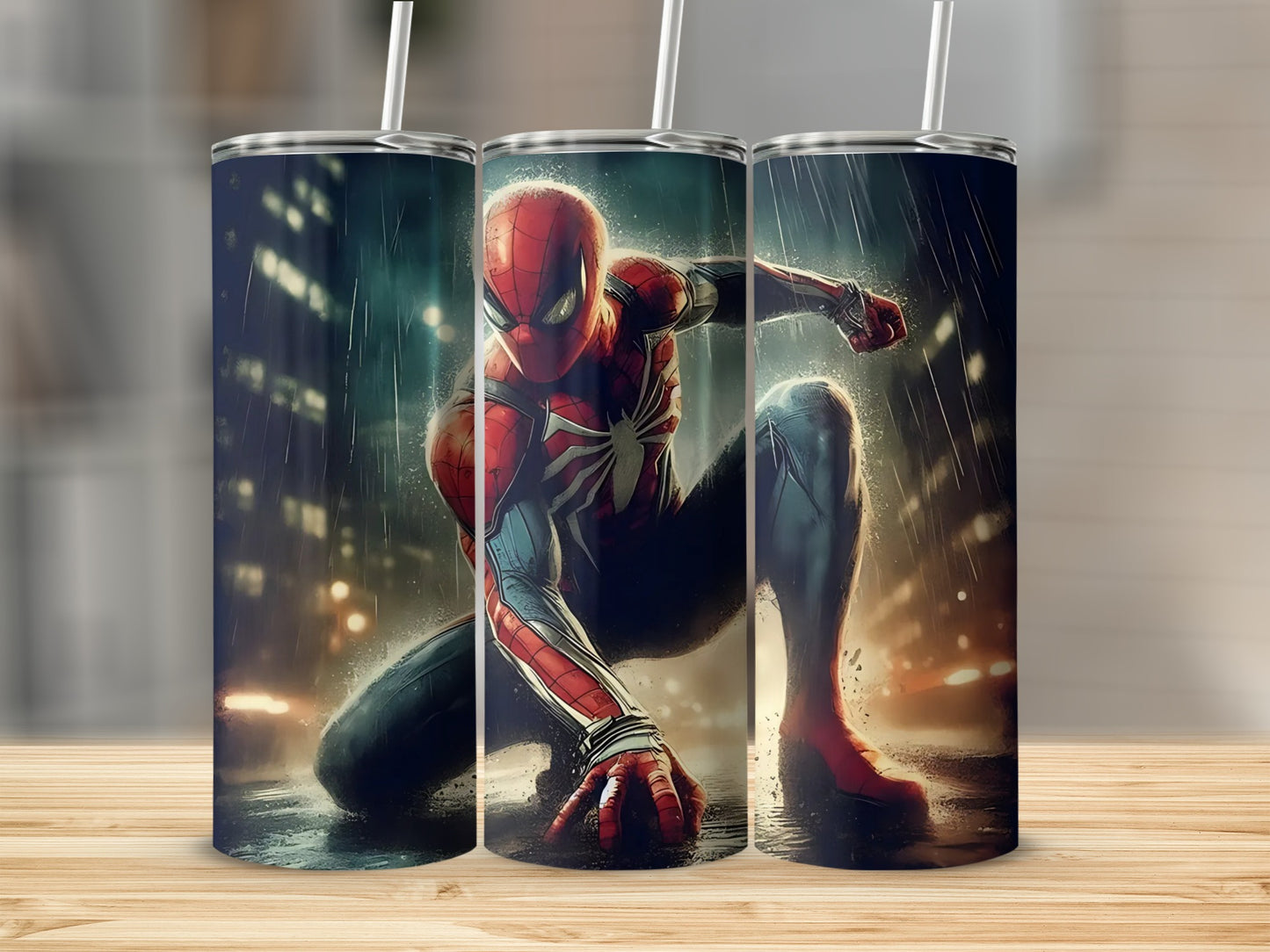 Spider Superhero Action Scene Tumbler product