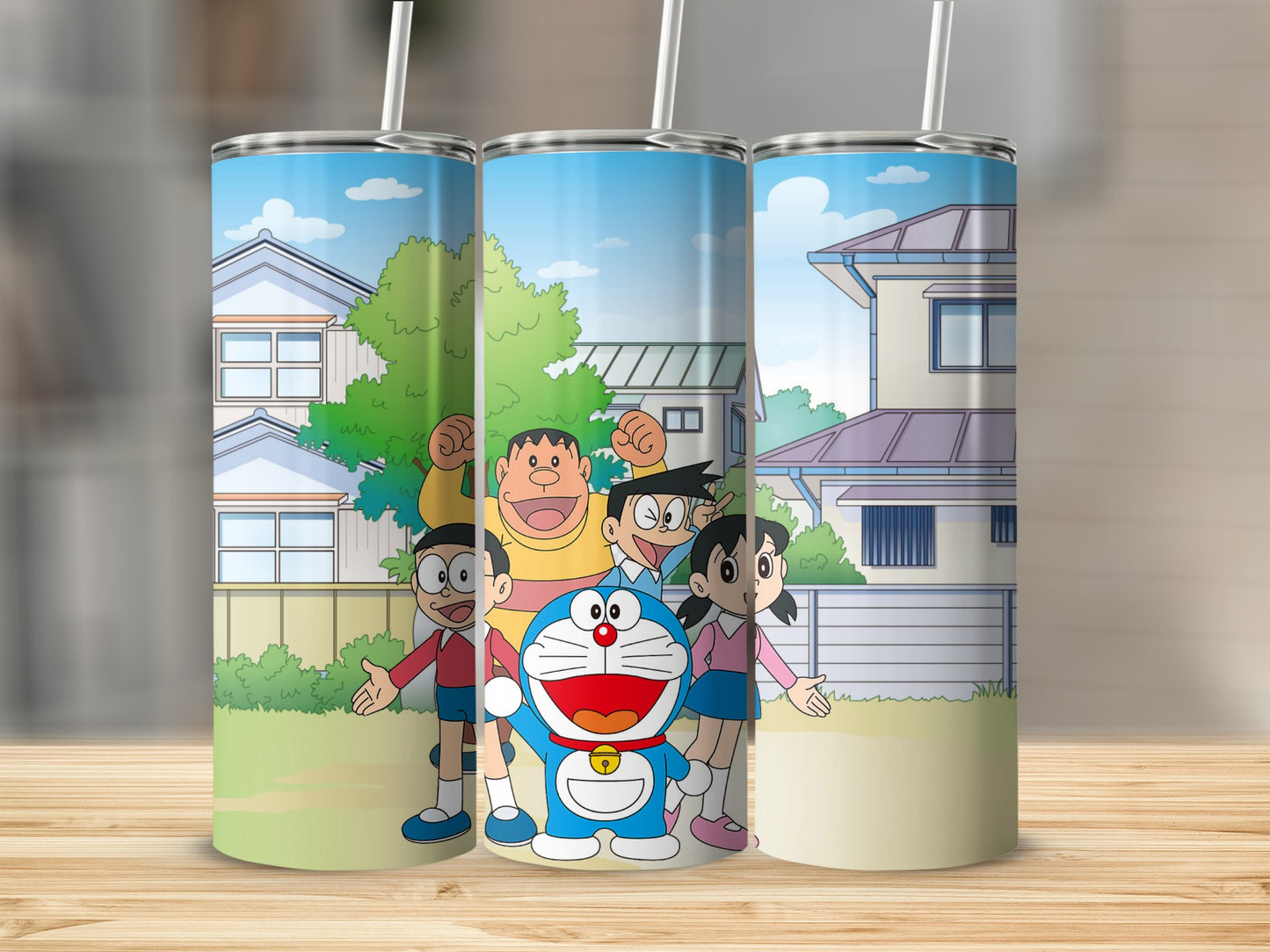 Doraemon and Friends Anime Tumbler Cup Product